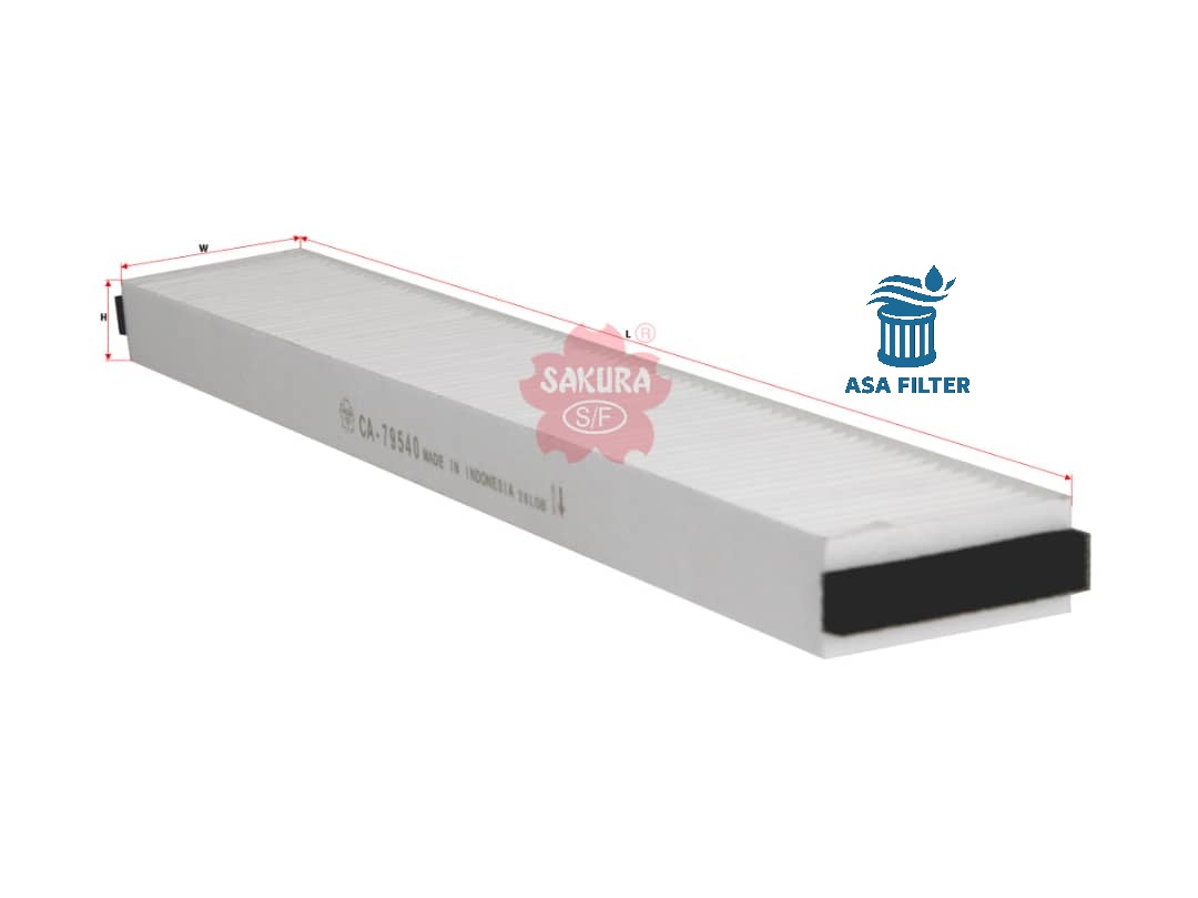فیلتر هوا داخلی کابین  CA-79540 ساکورا - تراکتور کلاس